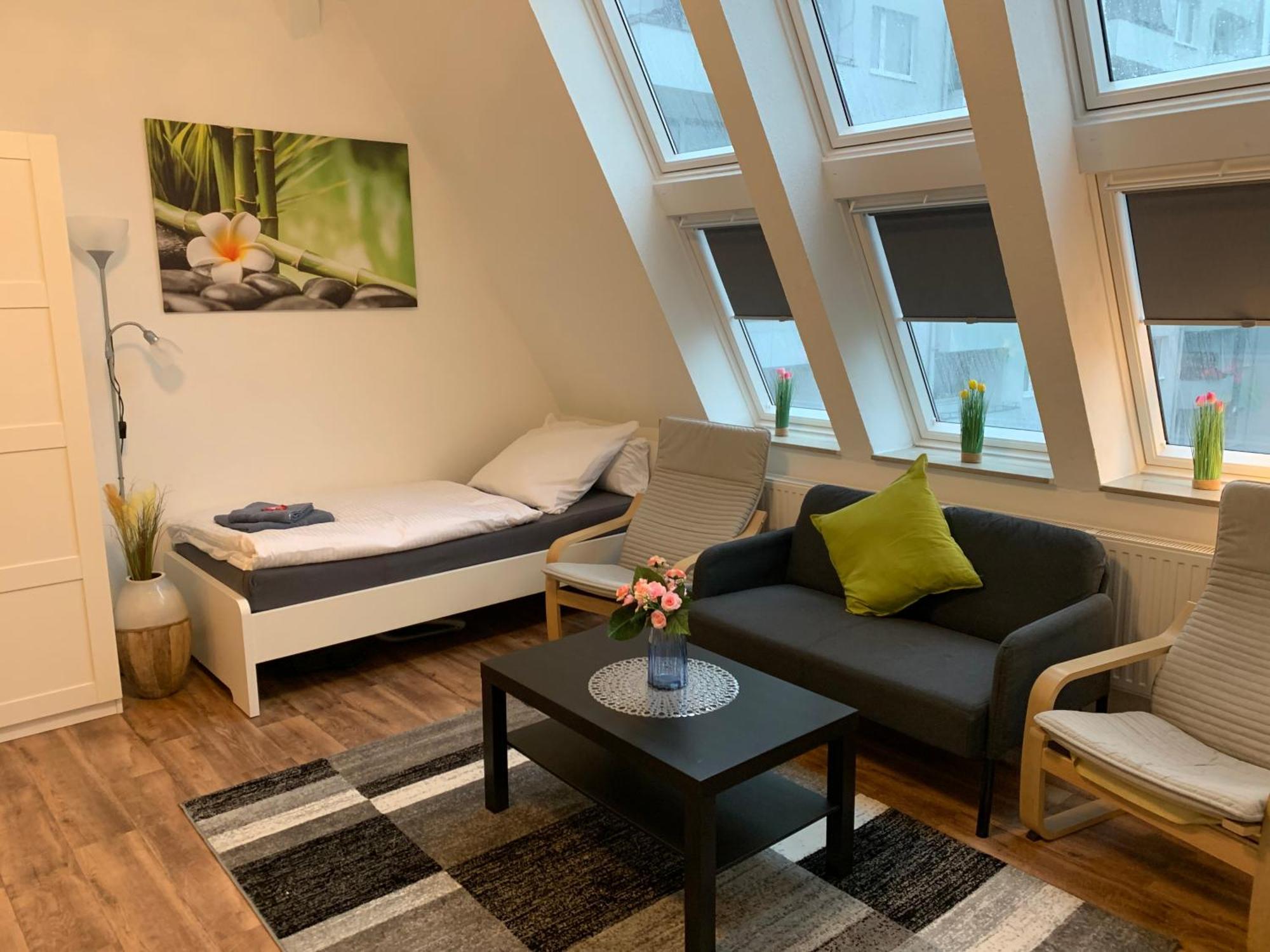 Cityapartment Platinum-Zentrum Mit Parkplatz Bielefeld Luaran gambar